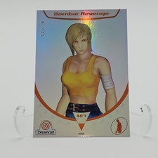 Zombie Revenge #167 Numbered 10 / 15 Sega Dreamcast Trading Cards LRG Foil picture