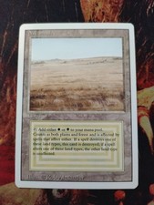 Magic the Gathering Savannah Dual-Land Revised NM picture