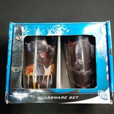 DC The Dark Knight Rises Glassware Set Of 2 Glasses 16 Oz Each picture