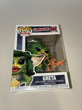 Gremlin Director Joe Dante Autographed Funko Pop 609 Greta Signed READ DESCRIPT picture