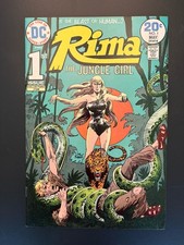 Rima The Jungle Girl # 1 (DC 1974) - 1st App. and Origin Story - Joe Kubert - VF picture