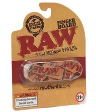 RAW Papers Classic Rolling Finger Board MINI SKATEBOARD Toy for RAW Enthusiasts picture