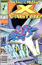 X-Factor #24 (1987) Newsstand💥1st Cover & Full Appearance of Archangel💥 picture