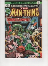 Man-Thing #18, Kane & Janson Cover, VF/NM 9.0, 1st Print, 1975 picture