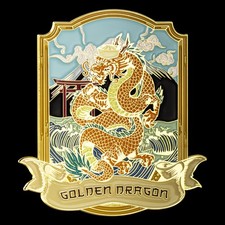 Golden Dragon Challenge Coin picture