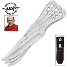 3pc Gil Hibben Professional Tactical Combat Throwing Knife picture