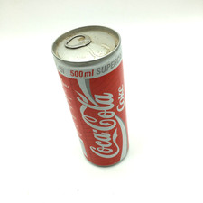 Vintage Rare Coca-Cola Coke Supercan UK Unopened 500 ml 1990 Collectible picture
