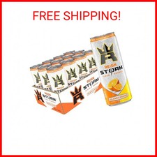 REIGN Storm, Valencia Orange, Fitness & Wellness Energy Drink, 12 Fl Oz picture