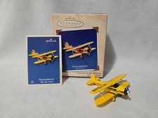 Hallmark 2002 Sky's The Limit Staggerwing Ornament picture