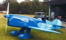 Wedell-Williams Model 22 Racing Airplane Wood Model Replica Large  picture