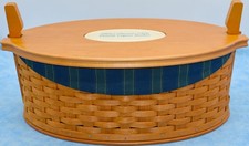Longaberger 2004 Collectors Club Family Legacy Basket Complete Set picture