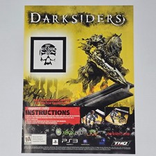 Darksiders Xbox 360 PlayStation 3 PS3 Marker Print Ad/Poster picture
