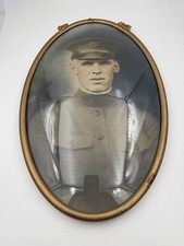 Vintage WW1 Photo US Army 1917 Gold Bubble Frame SHIPS FREE IN THE USA picture