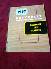 1957 Chevrolet Passenger Car Engineering Features Dealer Album Corvette picture