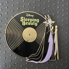 Disney PALM Pink a la Mode Villains Maleficent Vinyl Sleeping Beauty LE 500 Pin picture