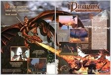 Drakan Order Of The Flame - PC - Vintage Original Print Ad/Poster Promo Art 1999 picture