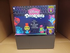 BOX OF 24 PACK DISNEY DOORABLES NIGHTMARE BEFORE CHRISTMAS BLACKLIGHT FIGURES #2 picture