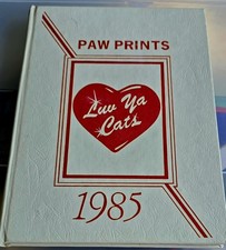 1985 Paw Prints yearbook from Ballinger High School picture