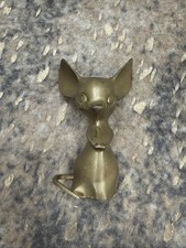 Vtg Mid Century Brass Mouse picture