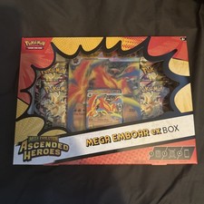 Pokemon TCG | Ascended Heroes | Mega Emboar EX - Collection Box - New & Sealed picture