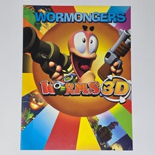 Worms 3D Xbox PS2 PC GameCube Authentic Magazine Ad picture