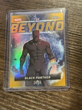 2026 Topps Chrome Marvel The Beyond TB-09 Black Panther 24/50 picture