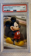 2025 Topps Chrome Disney - Mickey Mouse PSA 9 picture