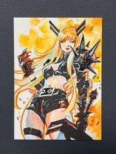 MASTERPIECE Stuido Mavrel Original Sketch Cards 1/1 MAGIK #65853 picture