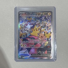 🔥 Pokemon Night Pikachu Ex 150/128 SIR 30th Anniversary Celebration  picture