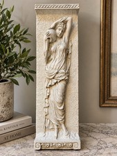 Design Toscano Water Maiden Dordogne Wall Frieze Sculpture 22” Classical Decor picture