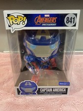 Funko Pop Marvel Avengers Mech Strike Captain America #841 Vinyl Figure In Box picture