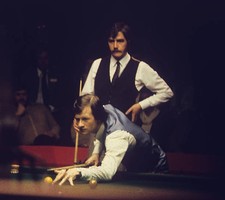 World Snooker Champion Alex Hurricane Higgins 27 Old Photo picture