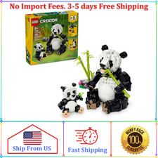 LEGO Creator 3 in 1 Wild Animals Panda Family Building Toy picture
