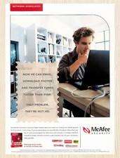2002 McAfee Security Virus Scan Original Advertisement v2 picture