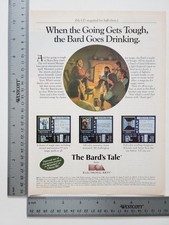 The Bards Tale Electronic Arts Authentic Print Advertisement / Poster Art picture