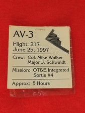 Rare USAF Northrop Grumman B-2 Spirit Test Team Serialized Challenge Coin AV-3 picture