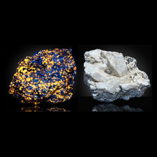 Unique Fluorescent Sodalite Greenland Large Albite Crystals picture