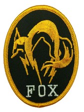 METAL GEAR SOLID FOX HOUND PS4 EMBROIDERED IRON ON  PATCH BY MILTACUSA picture