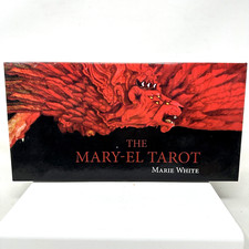 The Mary-El Tarot First Edition by Marie White Book Card Set Collectible Reader picture