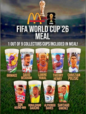 McDonald's 2026 FIFA World Cup Collectible Cups *30% OFF 4 OR MORE* USE THE CART picture