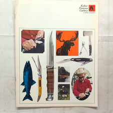 Vintage '60s Ka-Bar Knife Catalog Price List Cole National Letter Fish Knife Lot picture