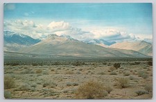 Inyokern California Mount Five Fingers Sierra Nevada Mts SCARCE Vintage Postcard picture