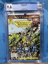 BattleTech #1 (Blackthorne Publishing October 1987) Cgc 9.6 Graded Comic picture