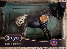 BREYER GRADY FFA BLUE CORDUROY DENIM APPALOOSA DECORATOR STOCK HORSE NEW picture