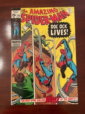 AMAZING SPIDER-MAN #89 (1970) - Vintage Comic - est FN+ (6.5) picture