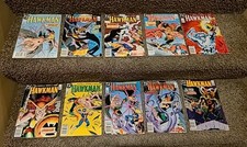 1986 DC Comics Hawkman The Shadow War Continues First Issue #1-9 & #13 Lot Of 10 picture