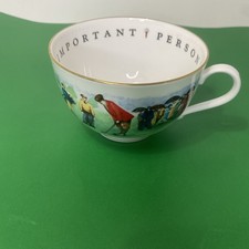 Vintage Royal Worcester VIP Golf Large Tea Cup No Saucer - Stamp 38-2 Excellent picture