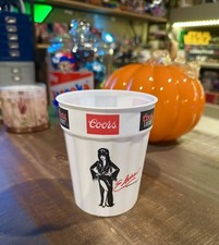 Vintage Elvira Mistress of The Dark 20oz Coors Beer Cups Halloween picture