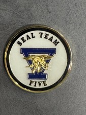 New SEAL TEAM 5 COMMAND CHALLENGE COIN NSW, SOCOM, SEAL, BUD/s picture