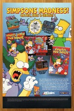 1992 Krusty's Super Fun House SNES NES Print Ad/Poster Promo Art The Simpsons picture